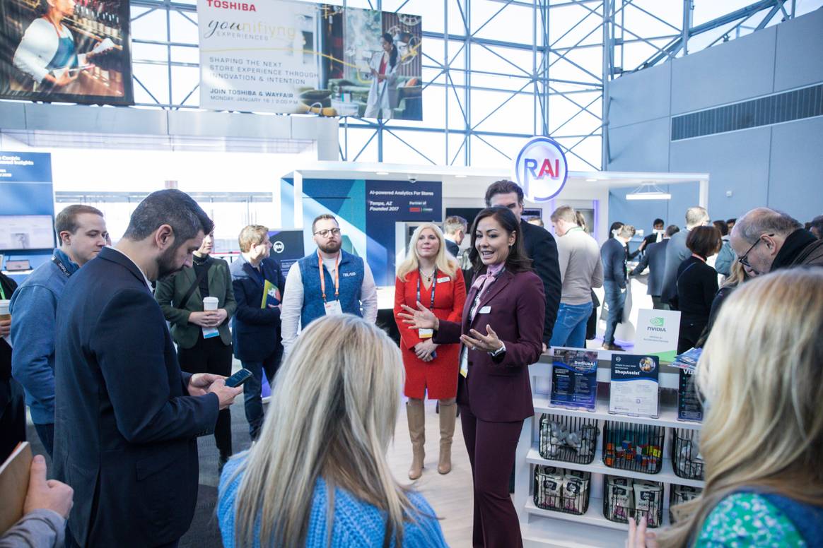 Presentation during NRF Retail's Big Show 2023 in New York. Photo: Jason Dixson Photography courtesy of NRF