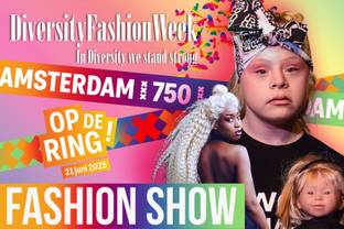 Diversity Fashion Week viert 750 jaar Amsterdam met een unieke modeshow op de Ring A10 in samenwerking met Colourful Goodies & Diversity Model Agency