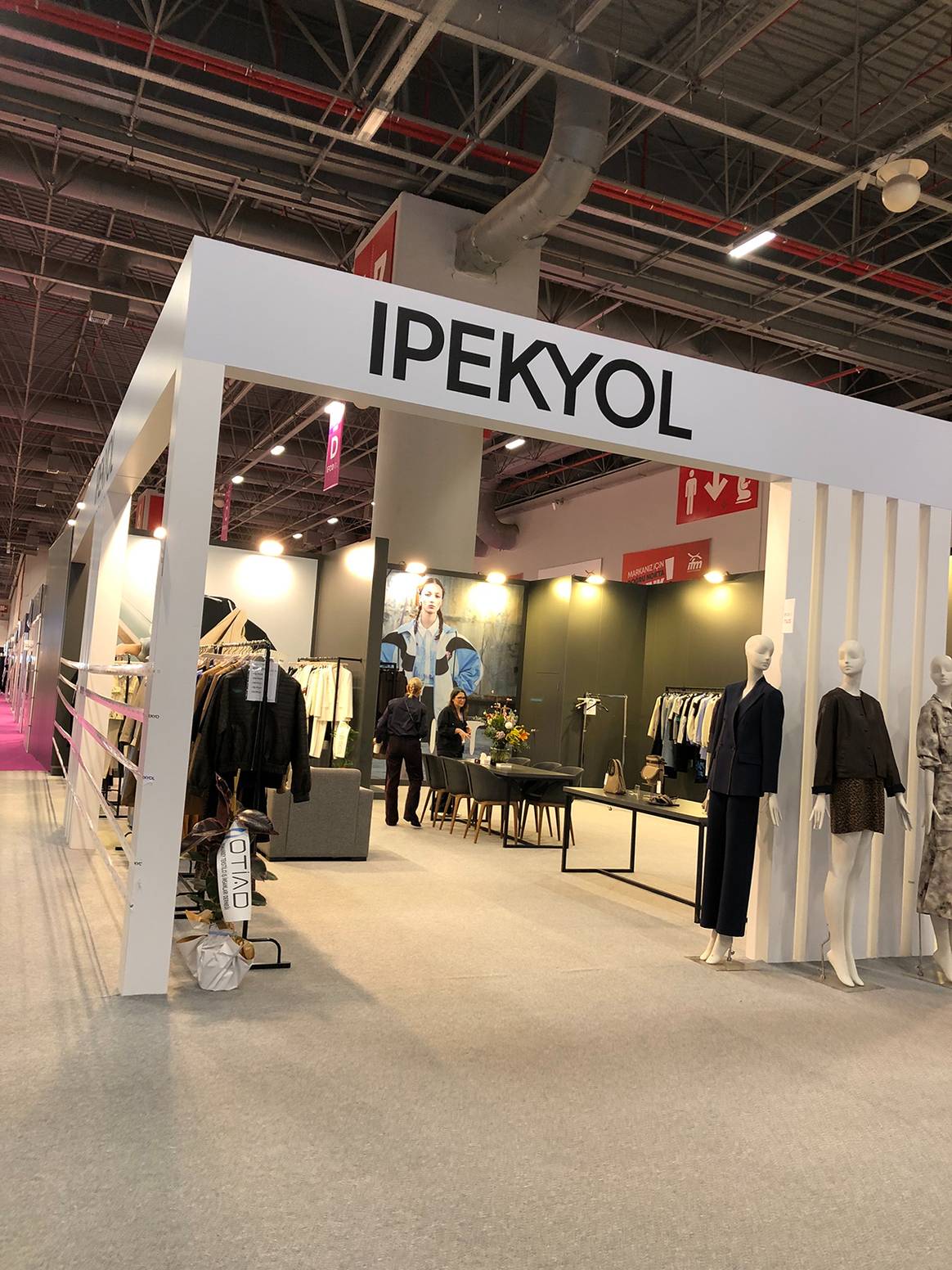 Interior of the International Salon Istanbul Fashion Connection (IFCO) in February 2026 edition.