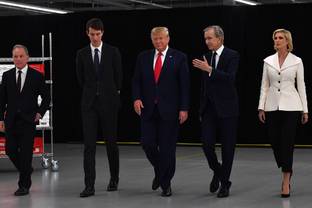 Trump inaugurates Louis Vuitton production site in Texas
