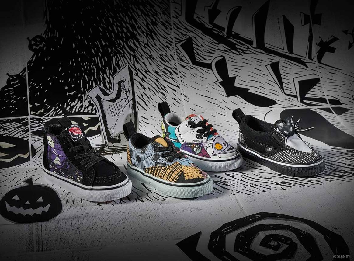 Vans en Disney brengen hommage aan The Nightmare Before Christmas, Tim Burtons cultklassieker