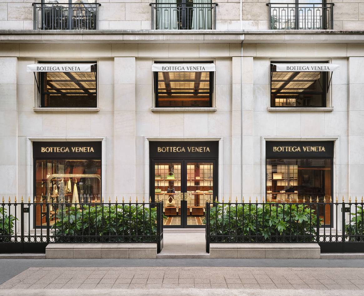 Flagship Bottega Veneta, Paris.