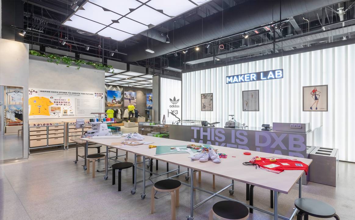 In Bildern: Adidas eröffnet ersten Flagship-Store in Dubai