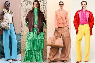 Resort 2026 key colors: from burgundy and red to peach and pink 