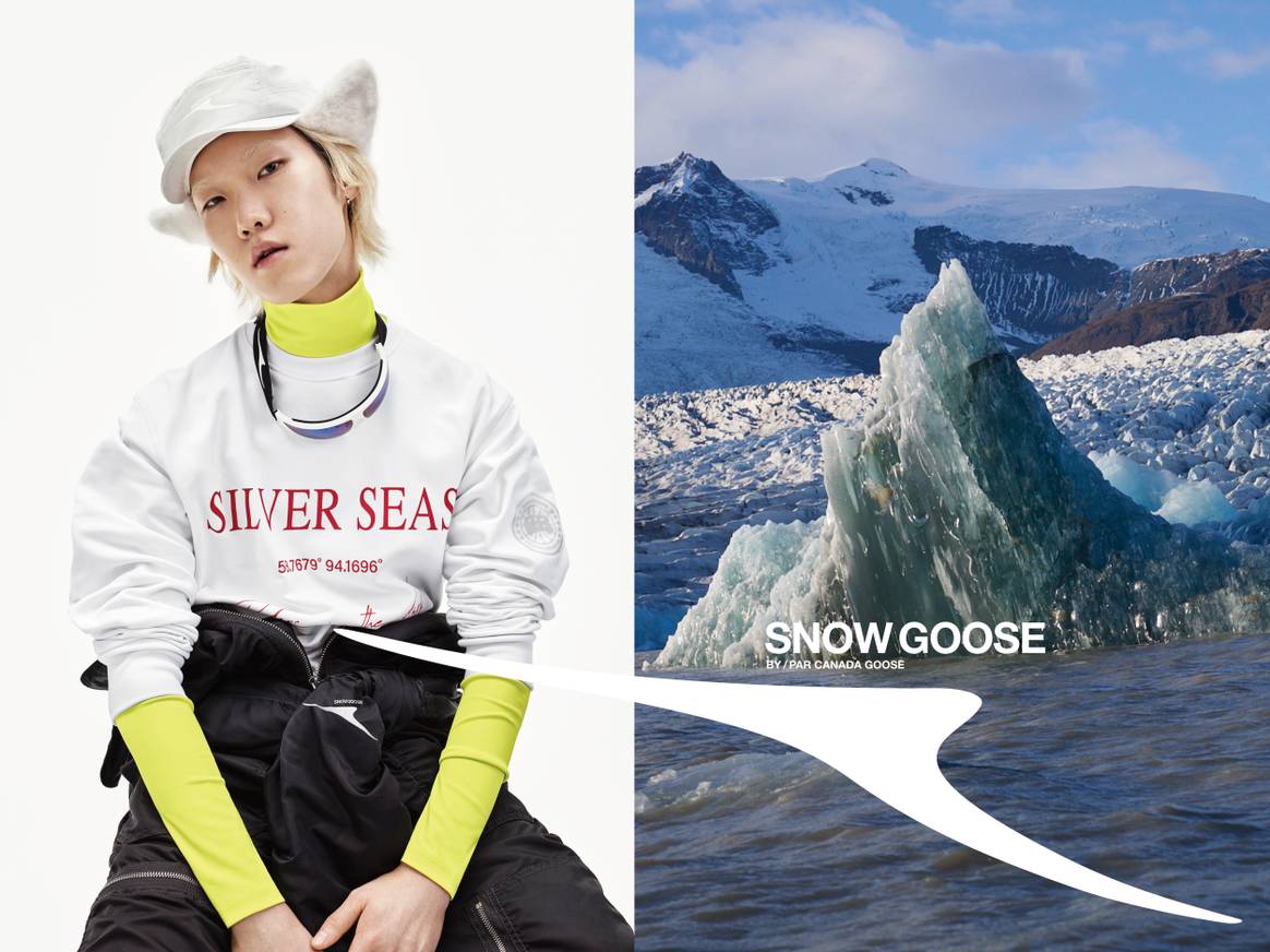 'Snow Goose by Canada Goose' debut collection under Haider Ackermann