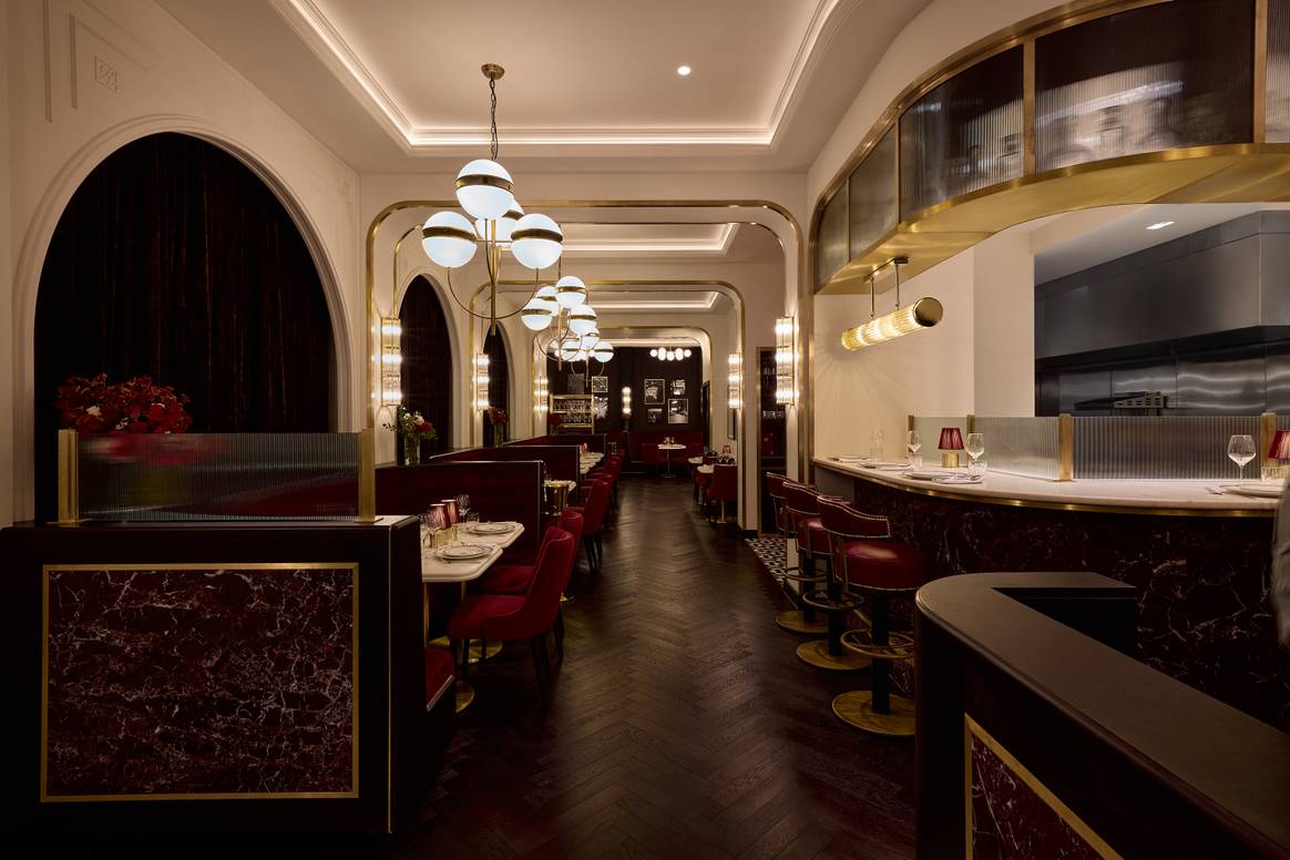 Kith London flagship on Regent Street - Ronnie's restaurant