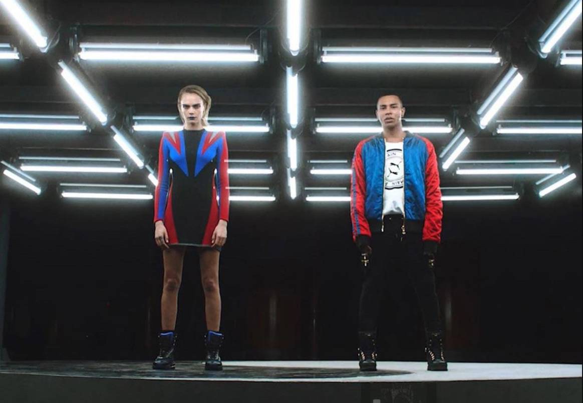 Puma und Balmain präsentieren Sonderkollektion mit Cara Delevingne