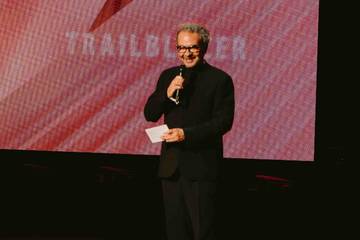 Remo Ruffini (Moncler) ha ritirato il Trailblazer award