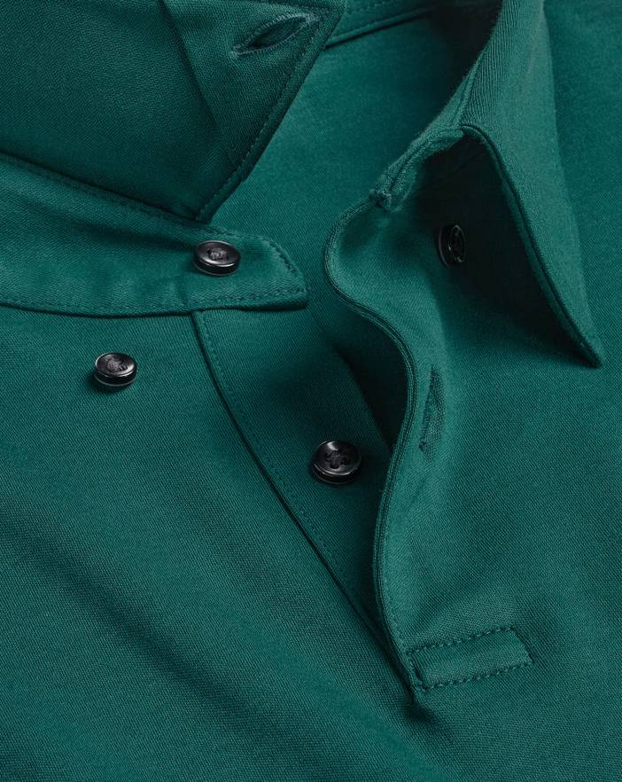 Men's Charles Tyrwhitt Long Sleeve Smart Jersey Polo Shirt | Charles Tyrwhitt