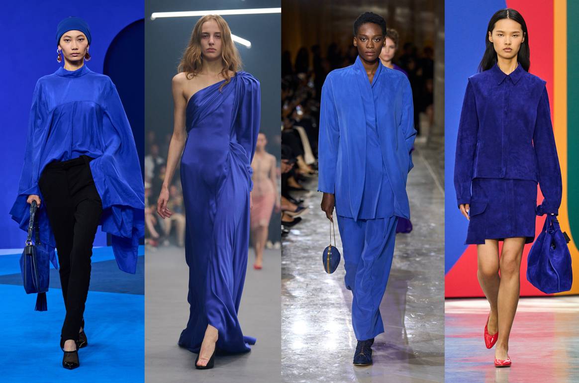 Luminous Blue Lanvin SS26 - Ready to Wear, Valentino SS26 - Ready to Wear, Giorgio Armani SS26 - Ready to Wear & Akris SS26 - Ready to Wear