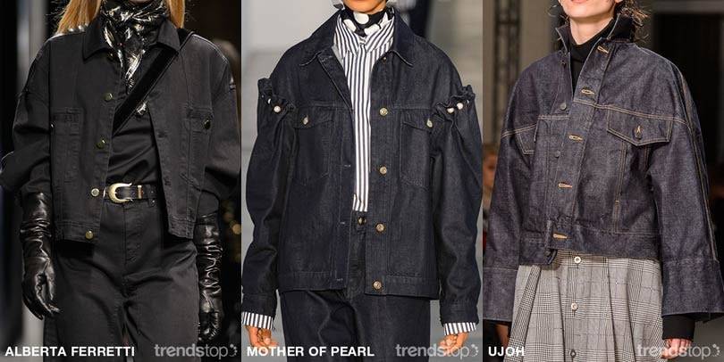 Tendenze donna Fw 18-19 per il denim fast fashion