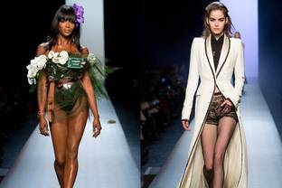 Jean Paul Gaultier: 'Bipolar' wedding-theme Paris haute couture show