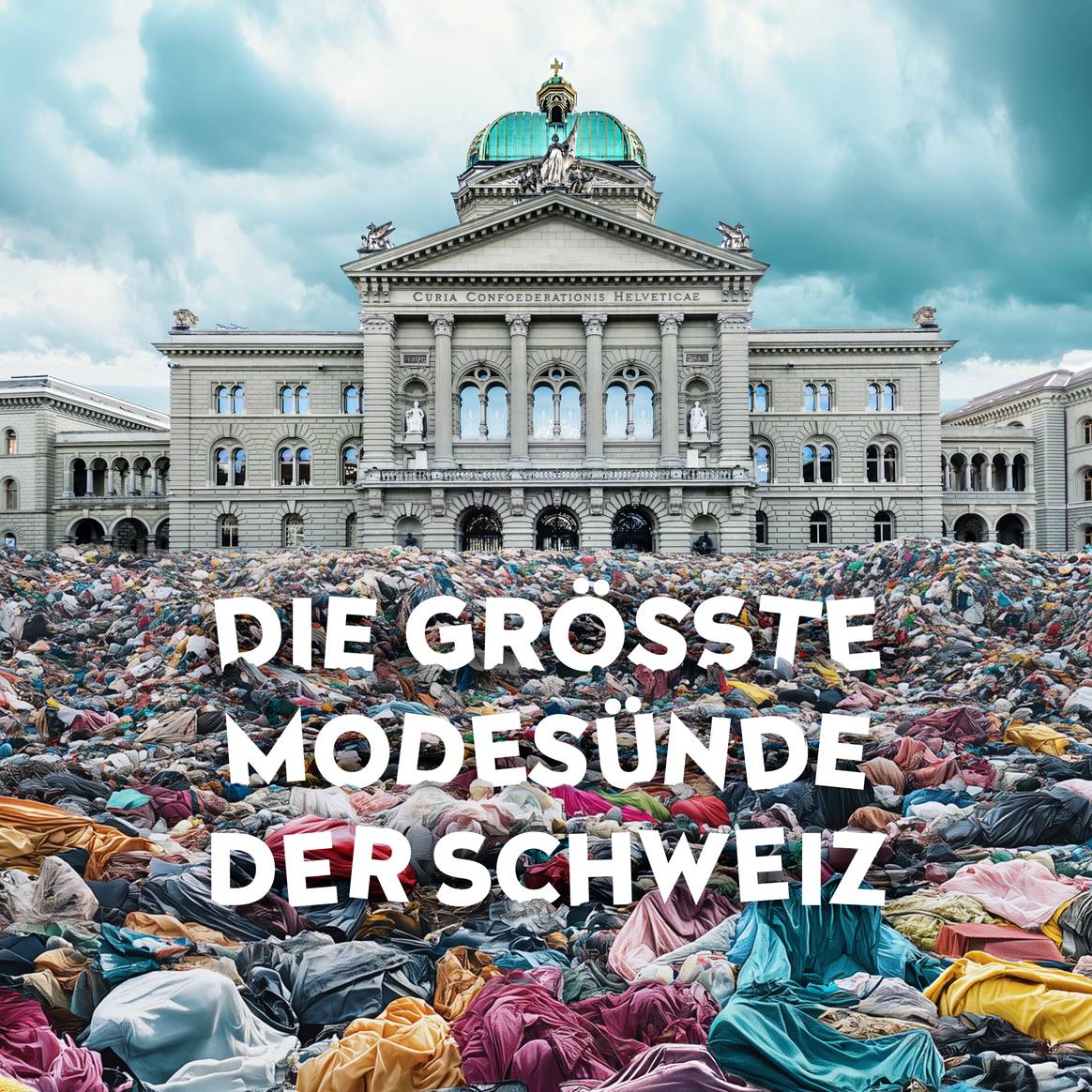 Kampagnenbild von Public Eye für den Schweizer Modefonds.
