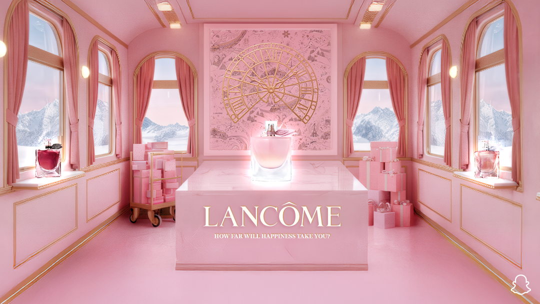 Snapchat Winter Village - Lancôme