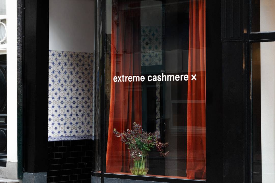 Boutique Extreme Cashmere ad Amsterdam.