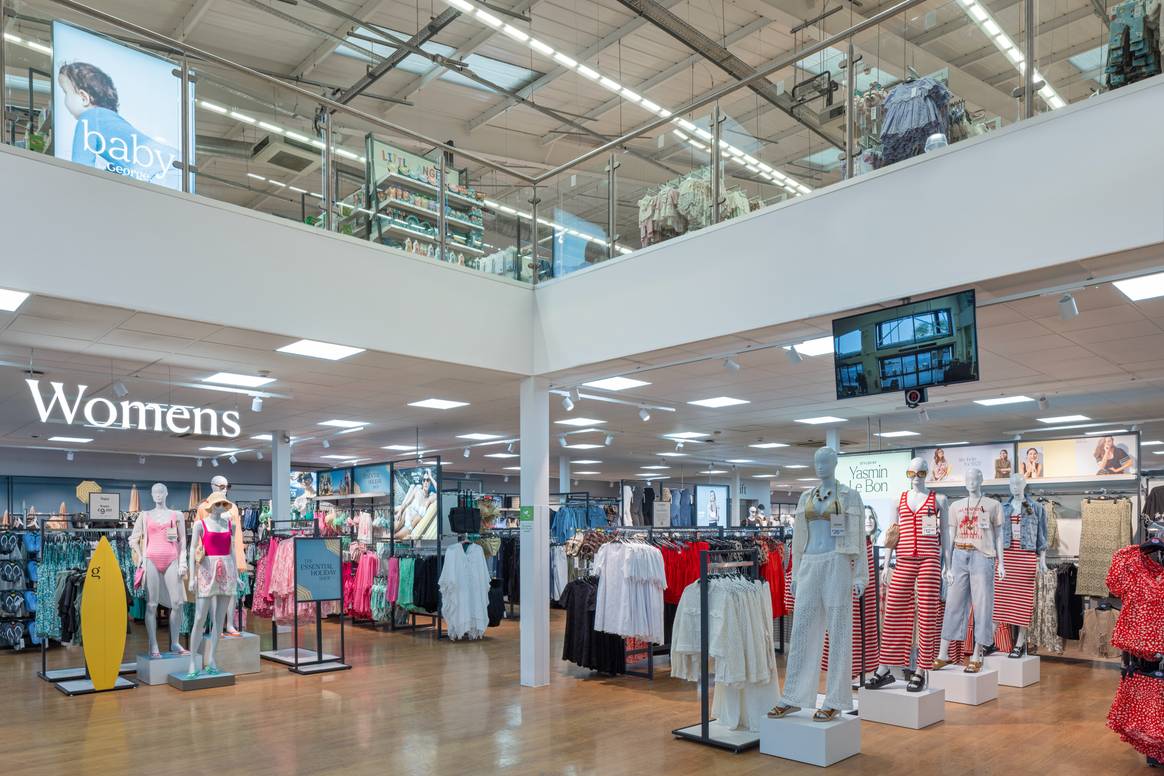 Asda's new George concept store.