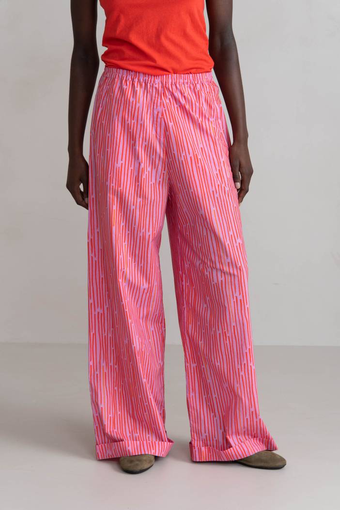 Hand-Painted Trousers | Artist Edition | HUMANOID | Cara | Maat: XS | Cotton | Humanoid