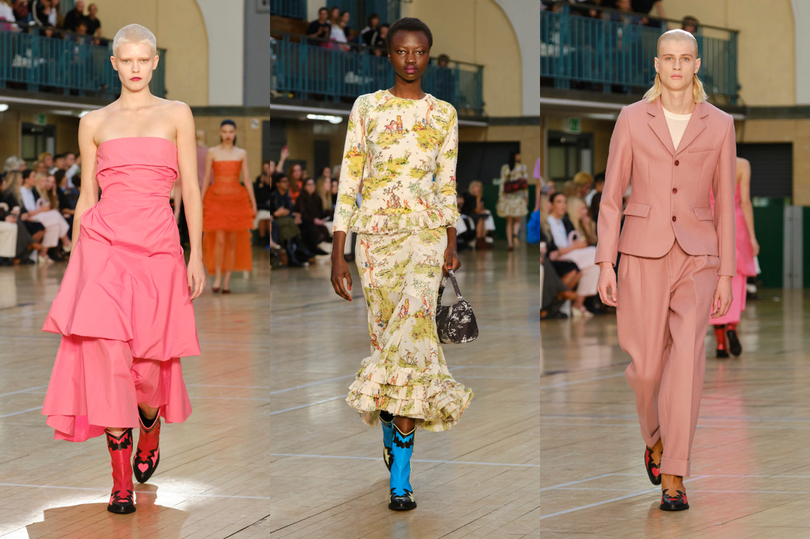 Imagen: Molly Goddard SS23 por Ben Broomfield