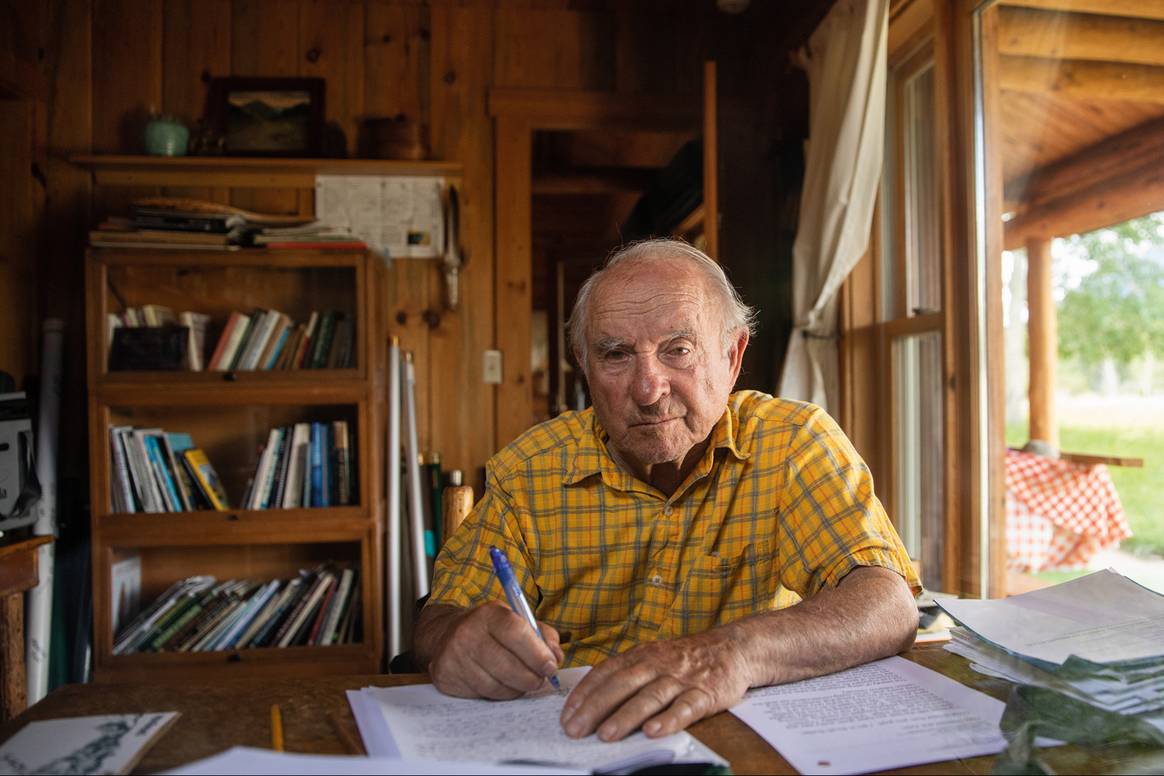 El fundador de Patagonia Yvon Chouinard. Foto de Campbell Brewer