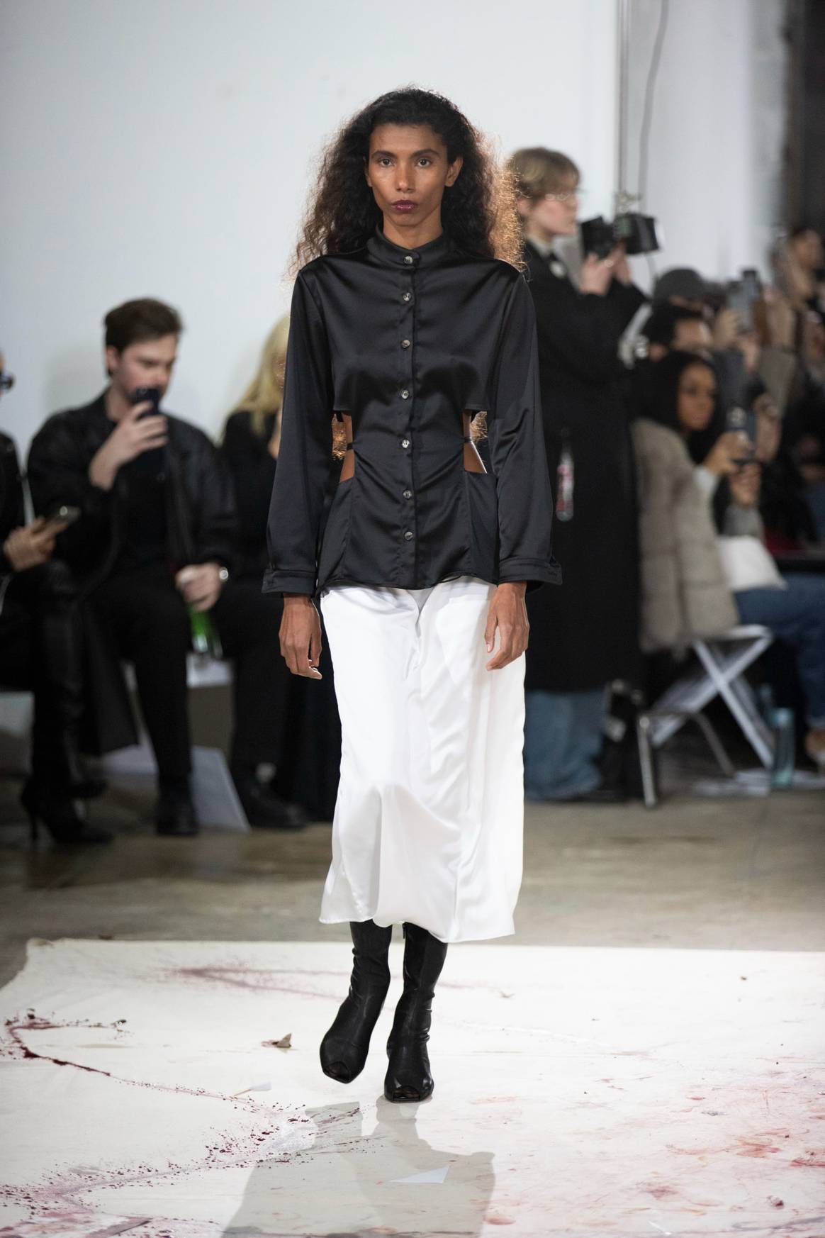 Adrianne Weber AW24, London Fashion Week.