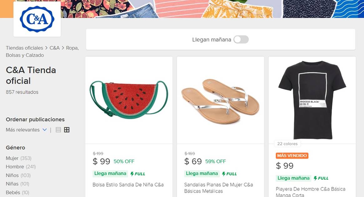 Mercado Libre ha abierto más de 400 tiendas oficiales durante los últimos 4 meses