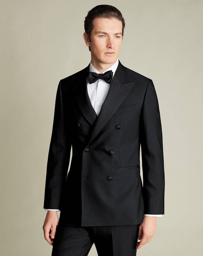 Men's Charles Tyrwhitt Double Breasted Dinner Suit na Jacket | Charles Tyrwhitt
