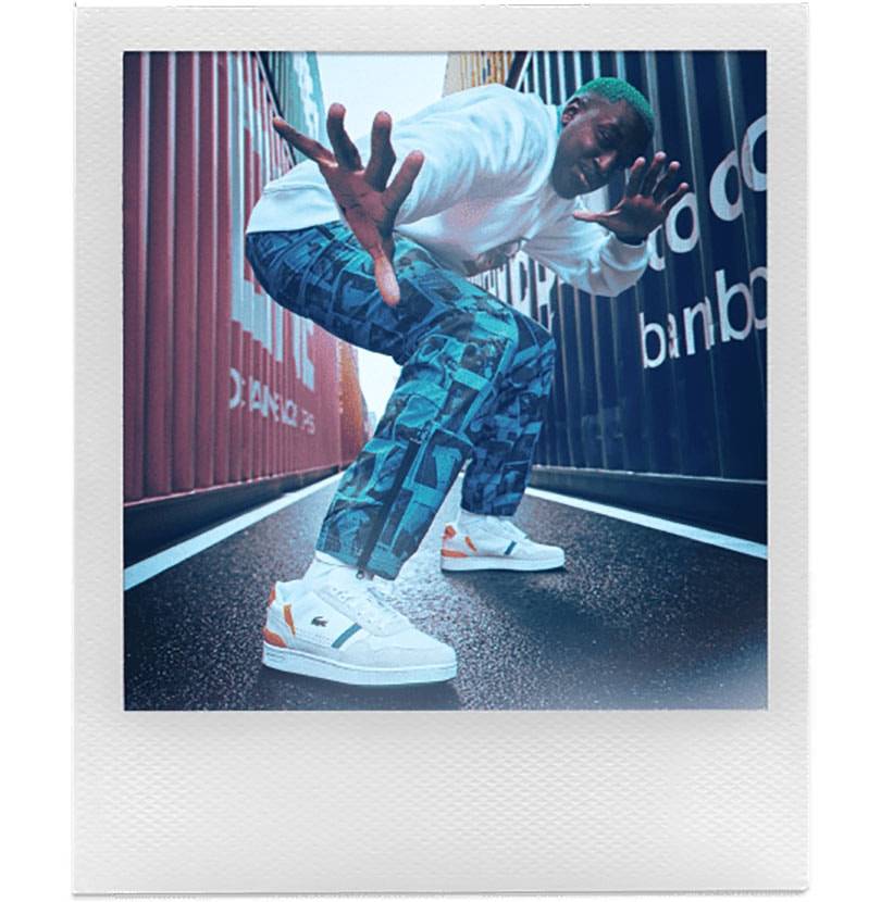 LACOSTE X POLAROID: KLEUR BEKENNEN