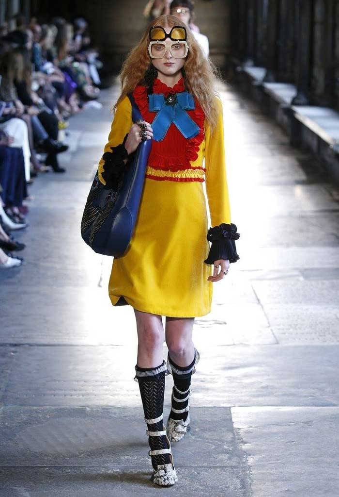 In Beeld: Gucci cruise show in Westminster Abbey