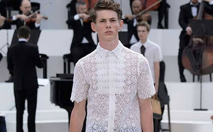 Мужские кружева от Burberry Prorsum: весна-лето 2016