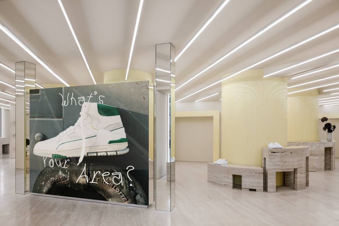 Axel Arigato Flagship in Berlin. Picture: Benoit
Florençon