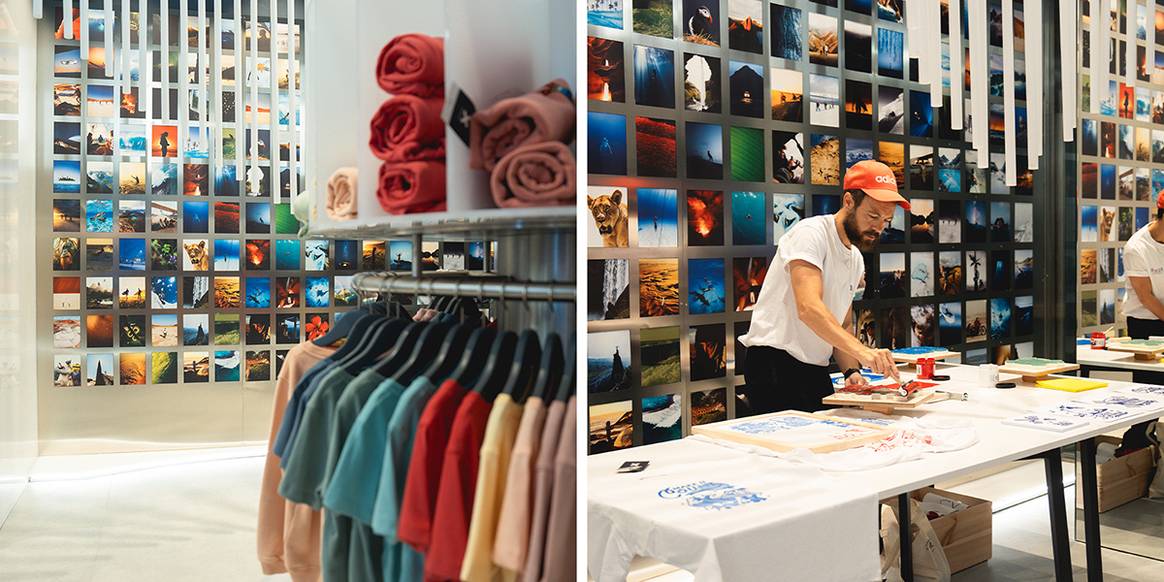 Tienda de Blue Banana en el número 32 de la Rambla de Cataluña de Barcelona (España).