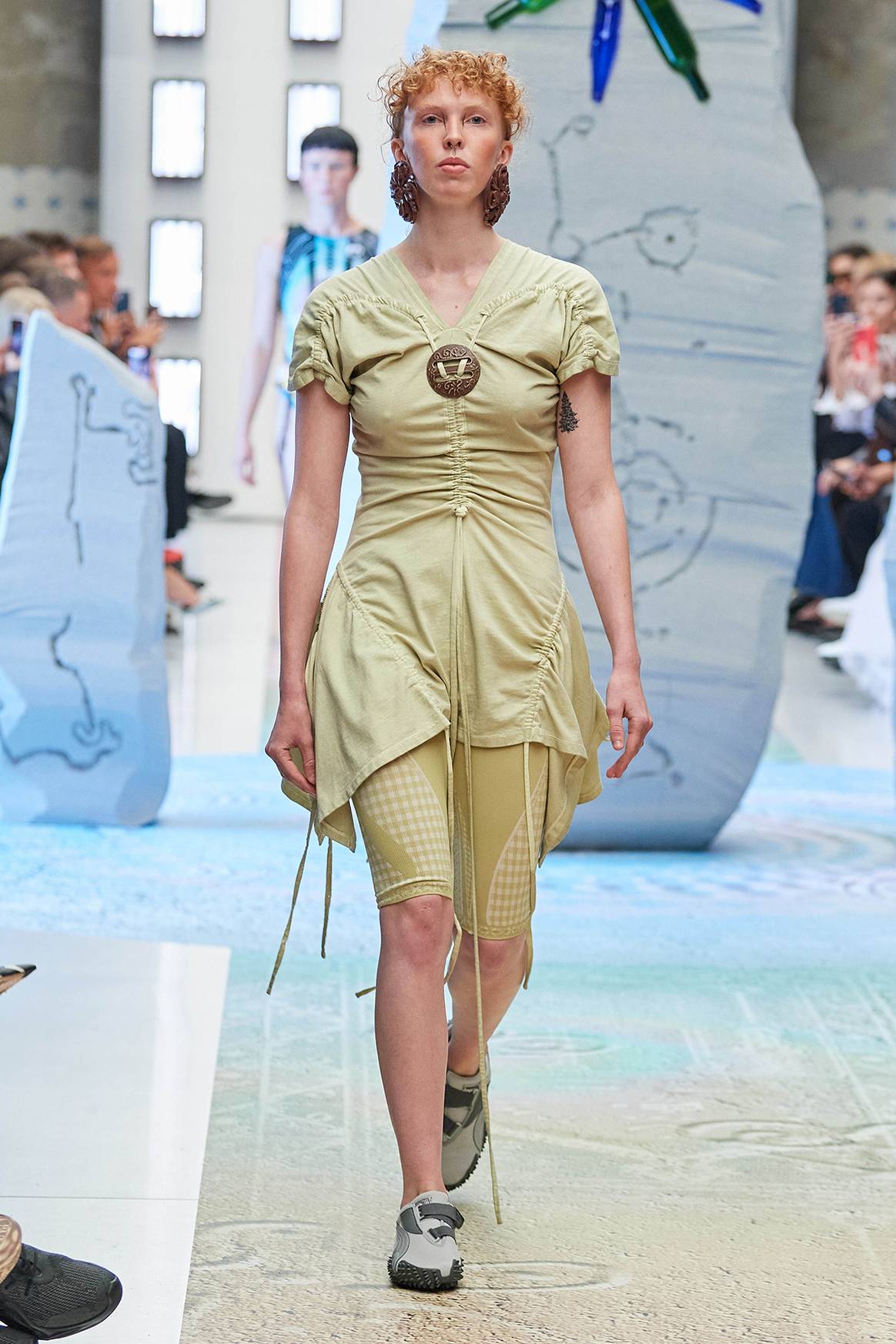 Paolina Russo, desfile de presentación de su colección Primavera/Verano SS24 en la Copenhagen Fashion Week.