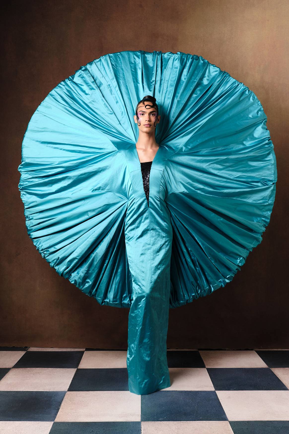 Image: Harris Reed SS23, photo by Marc Hibbert
