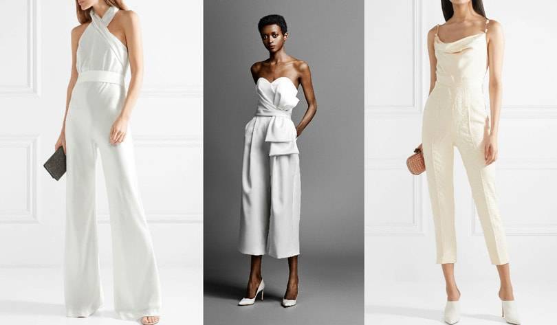 ‘Say yes to the jumpsuit’ - dit zijn de grote bruidsmode trends