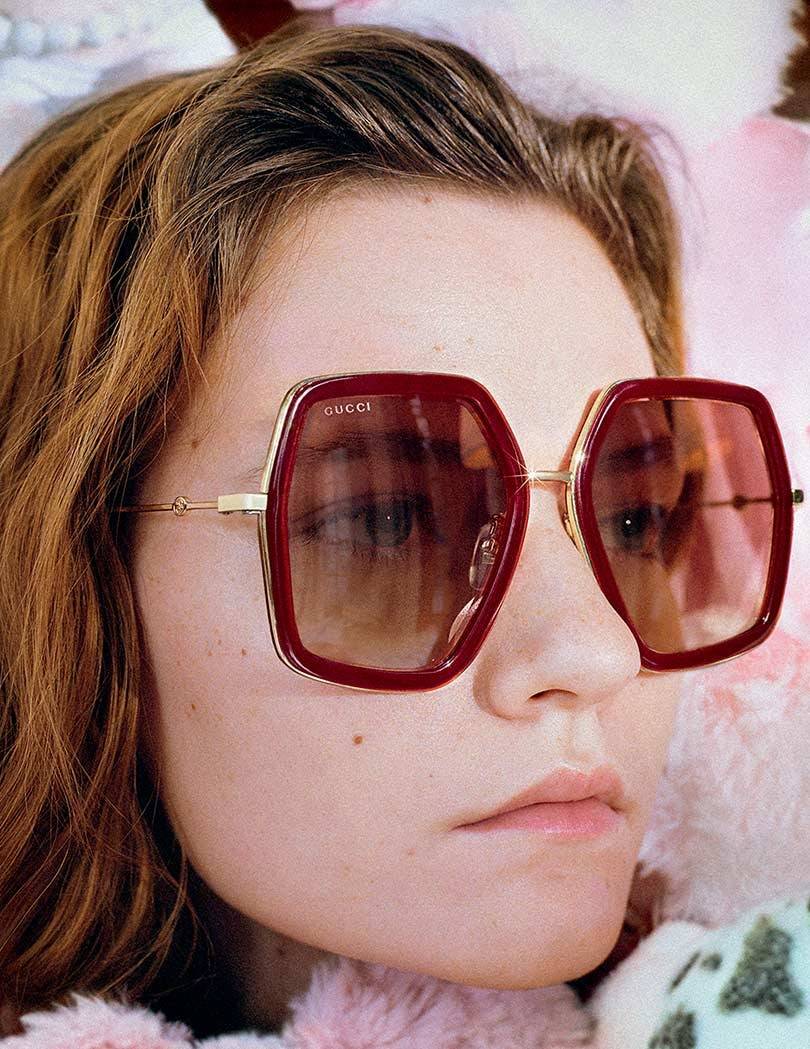 Gucci dévoile un nouveau modèle de lunettes pour le nouvel an chinois