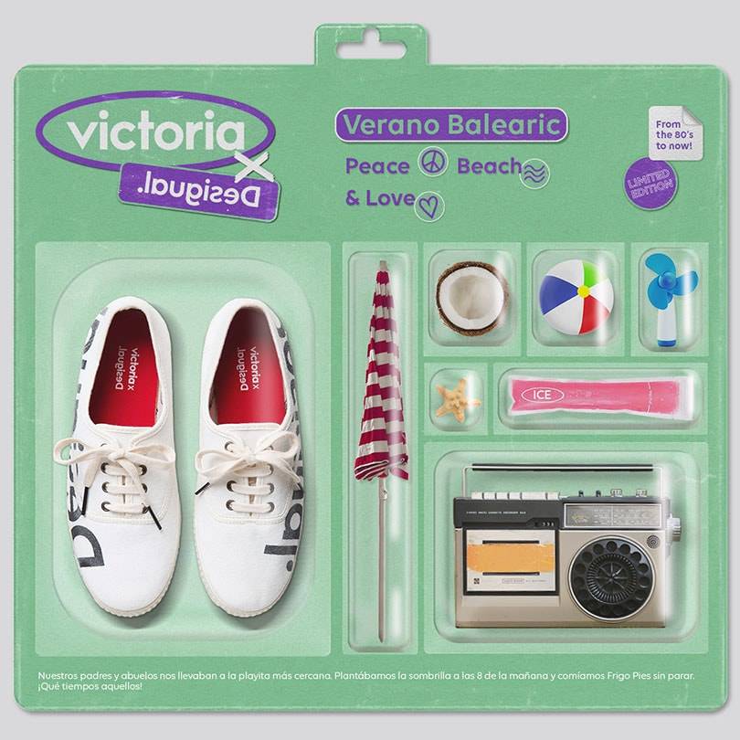 Victoria x Desigual: celebrando los veranos “made in Spain”