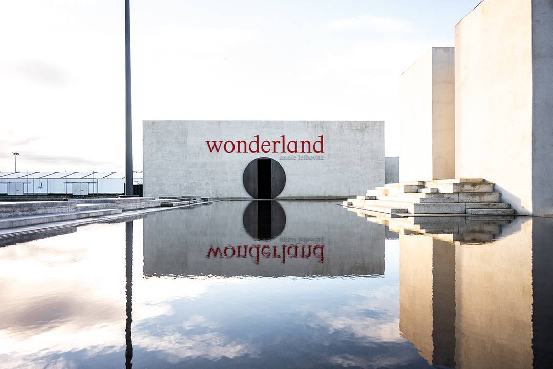 Vista de la exposición “Wonderland” de Annie Leibovitz organizada por la Fundación MOP en La Coruña (España), del 22 de noviembre de 2025 al 1 de mayo de 2026.