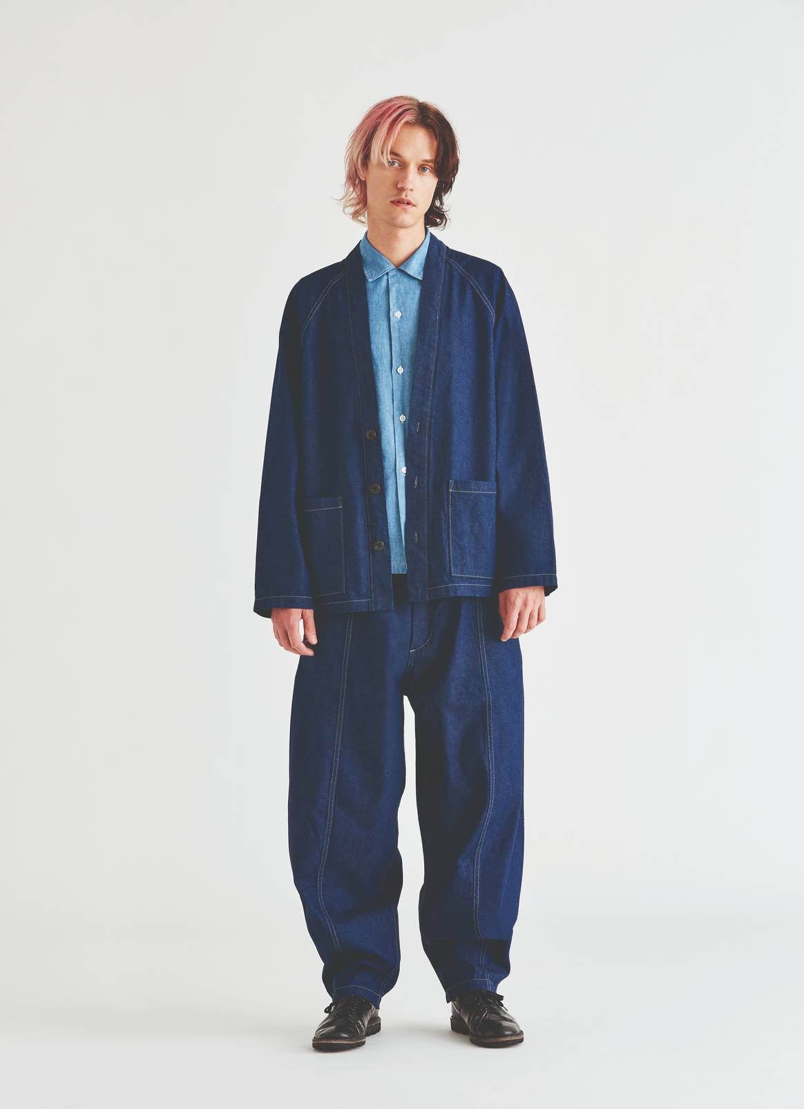 Der “Denim Family”-Cardigan aus Jeansstoff. Foto: Levi’s