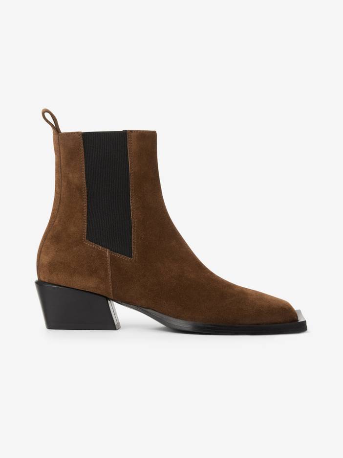 Suede leather boots | House of Dagmar