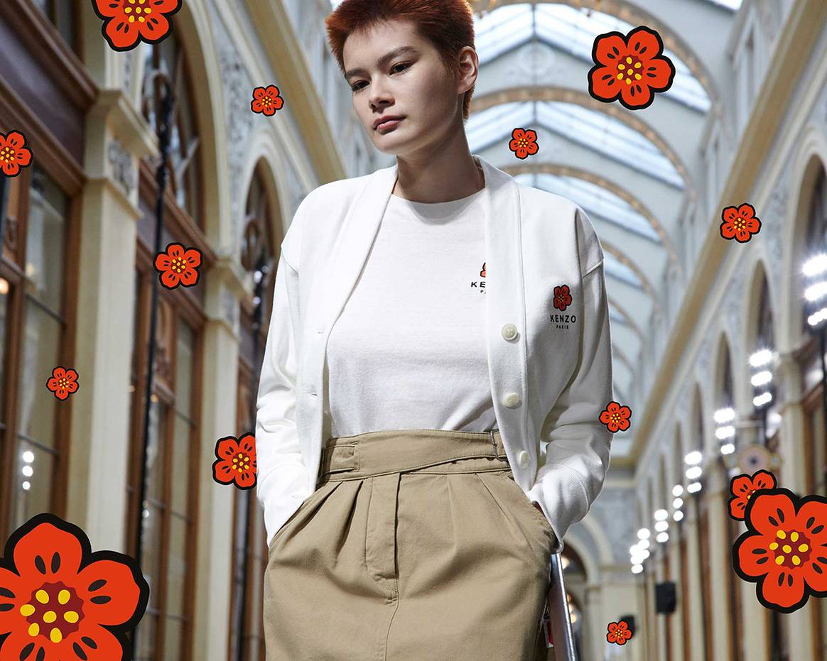 Photo Credits: Boke Flower Collection by Nigo, colección cápsula de Kenzo para la temporada Primavera/Verano de 2022. Kenzo, página oficial.