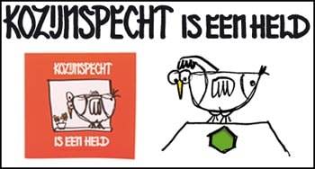 Kozijnspecht vliegt uit!