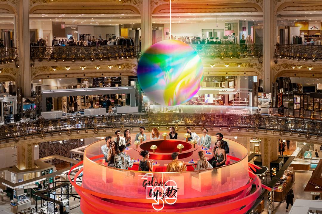 Les Galeries Lafayette celebra su 130 aniversario