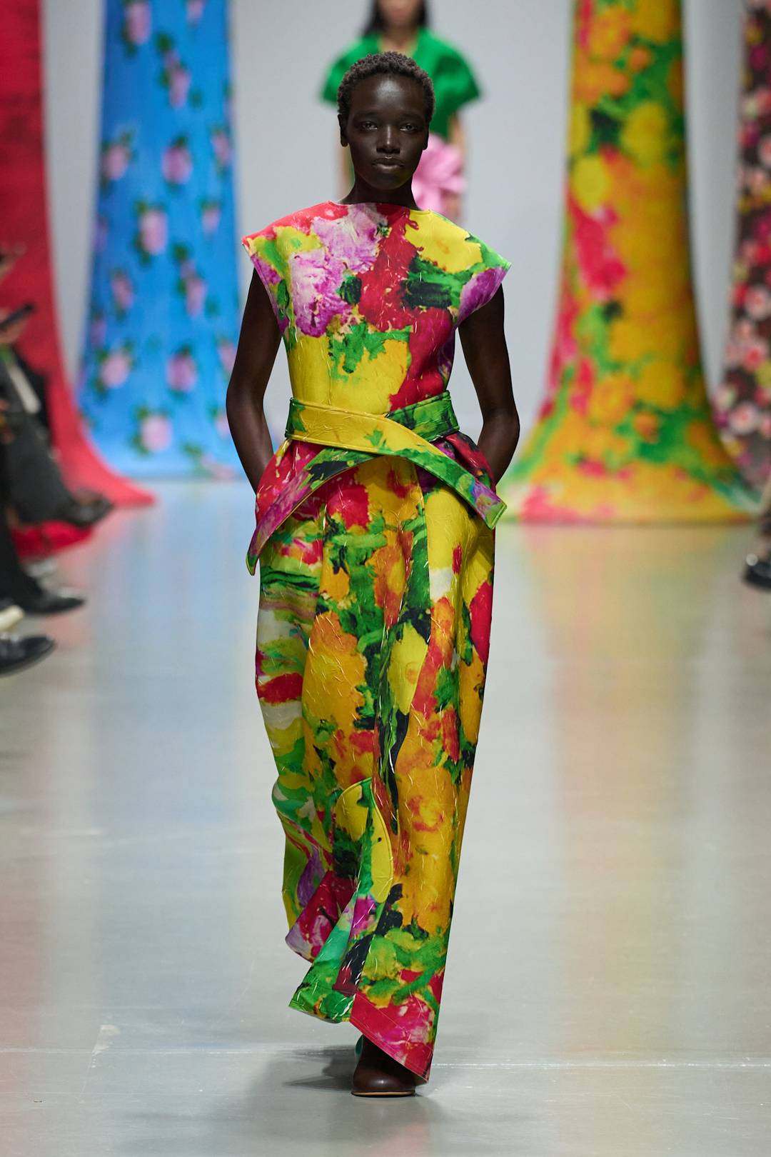 Ecco Leather in de SS25-collectie van Zomer in tijdens Paris Fashion Week.