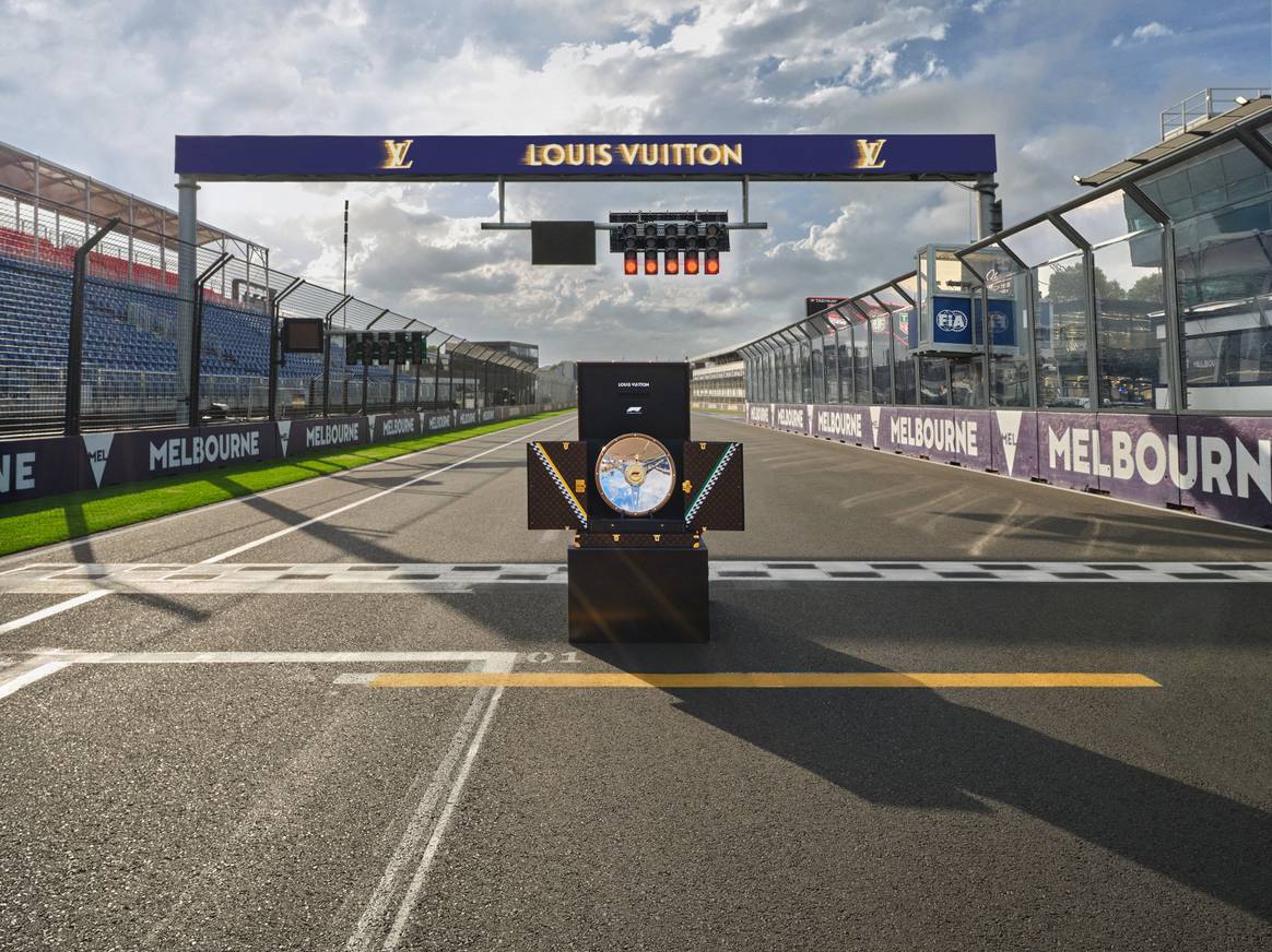 Louis Vuitton title partner at F1 Australian Grand Prix 2025