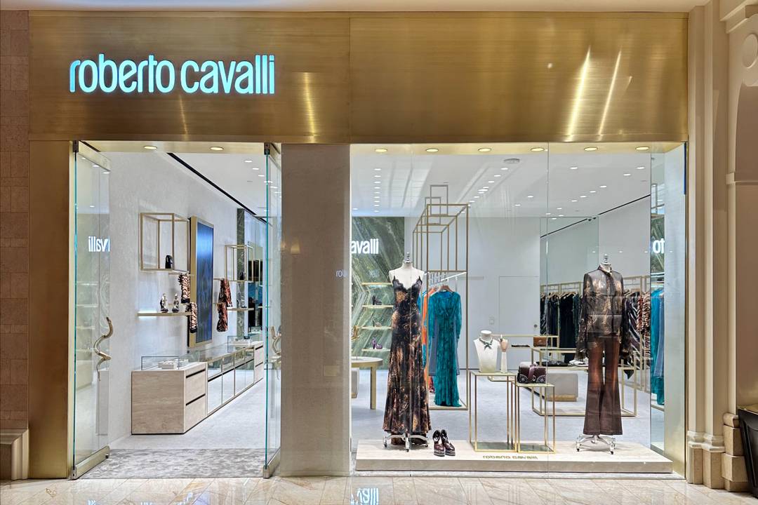 Roberto Cavalli store in Las Vegas