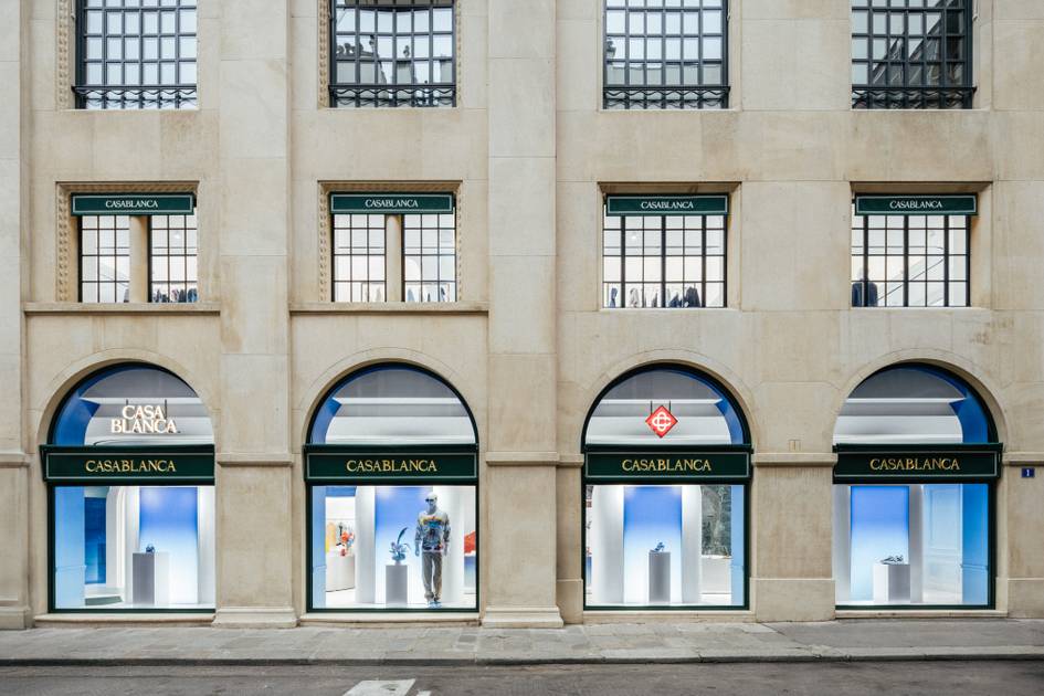 Casablanca Flagship Store in Paris