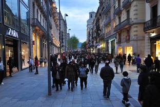 El Portal del Angel en Barcelona es la calle comercial más cara de España