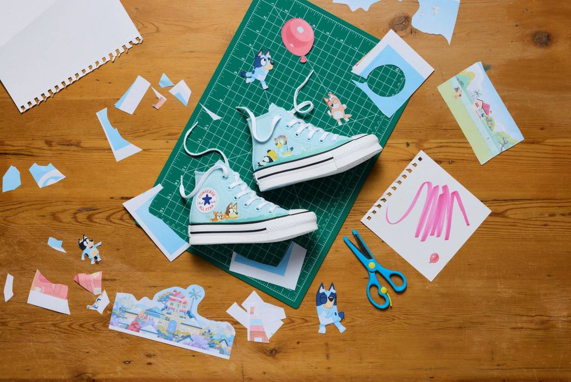 Converse x Bluey collection