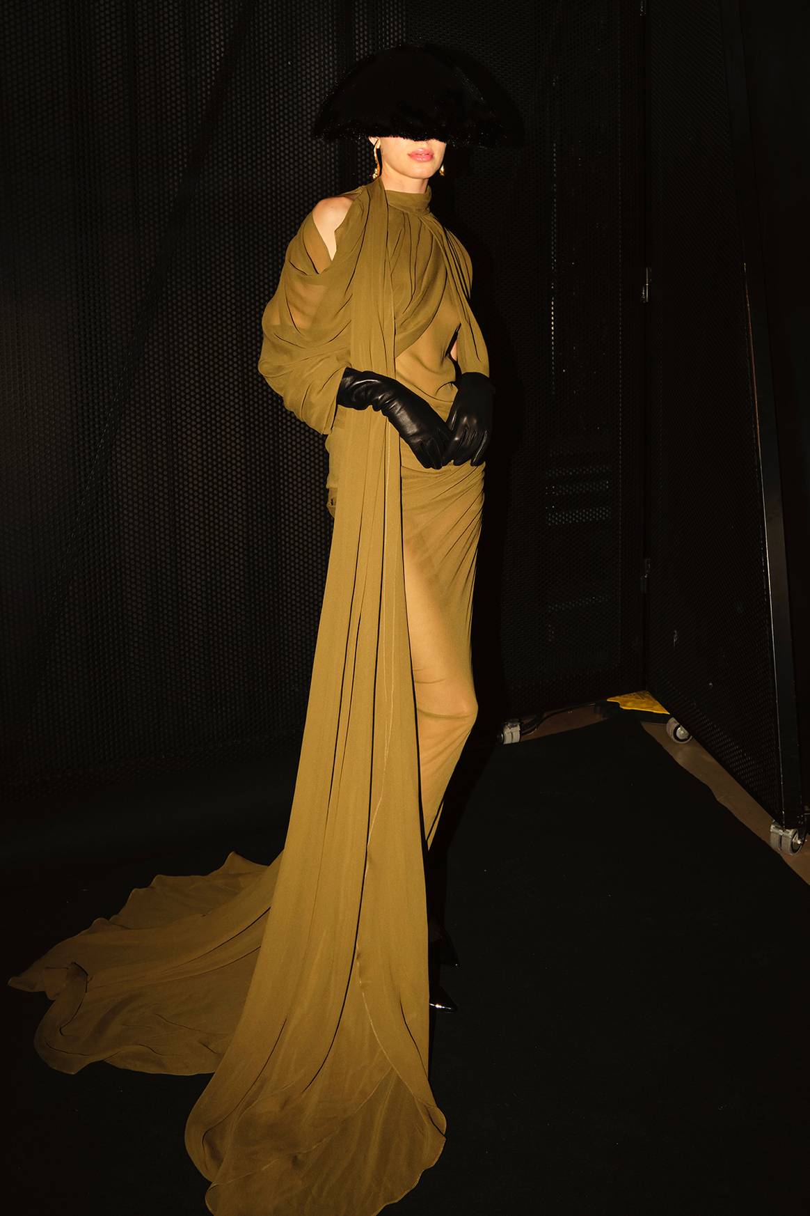 Desfile de presentación de la colección “Aldamar” de Ze García en el Museo Cristóbal Balenciaga de Guetaria (Guipúzcoa), el 8 de mayo de 2025.