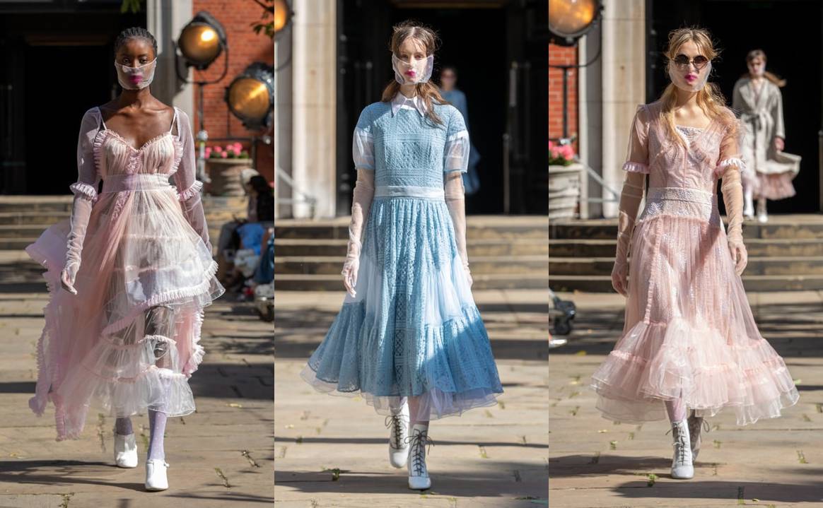 LFW: What a catwalk show looks like during a pandemic